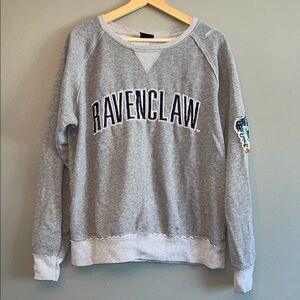 Gray Harry Potter Ravenclaw Sweatshirt